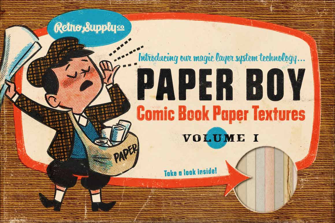 Paper Boy Paper Texture Bundle for Clip Studio Paint